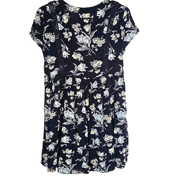 Sadie Robertson Wild Blue‎ Floral Dress Medium - Picture 7 of 7
